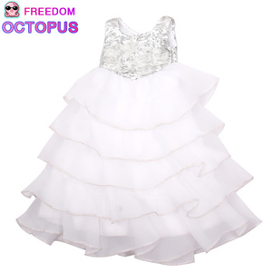 Poupée américaine de 18 pouces, couleur unie, jolie robe de rêve en coton, cadeaux pour fille, robe de mariée - Product Image 2