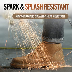 <span class=keywords><strong>Scarpe</strong></span> <span class=keywords><strong>Antinfortunistiche</strong></span> con Punta in Acciaio e Suola Intermedia in Kevlar, Stivali da Lavoro Leggeri per Uomo e Donna, Traspiranti, Antiscivolo, Resistenti all'Olio e Antiperforazione - Product Image 5