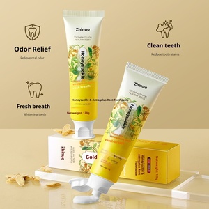 Dentifrice <span class=keywords><strong>ZANO</strong></span> Menthe Fraîche et Astragale Or et Argent Nettoyage en Profondeur Doux pour une Haleine Fraîche Élimine les Taches Dentaires Usage Domestique - Product Image 6