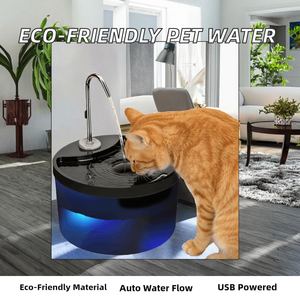 Eco-Friendly PP <b>automatic</b> circulation filtration running <b>water</b> Drinking Cats Dogs USB Pet <b>Water</b> <b>Dispenser</b> - Product Image 1