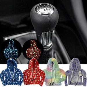 Creative Popular Car Gear Lever Cover Sudadera con capucha Gear Shift Cubierta protectora <span class=keywords><strong>para</strong></span> kits interiores - Product Image 1