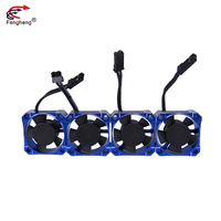 Nouveau modèle de ventilateur 30x30x10mm 30mm DC 24 volts roulements à manchon en alliage d'aluminium sans brosse petit ventilateur carré 3010 5v 12v ventilateur étanche ip68
