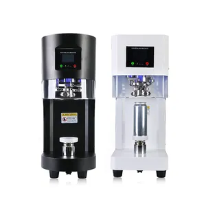 Itop Desktop Soda Inblikken Machines Volautomatische Non-Rotary Bierfles Kan Naden Machine Tin Kan Afdichting Naden Machine