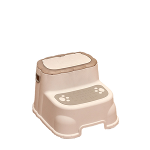 Detachable Double <strong>Step</strong> Lion-Design Plastic Toilet Stool Toddlers Potty Training Light Feature Product <strong>Baby</strong> Bath - Product Image 4