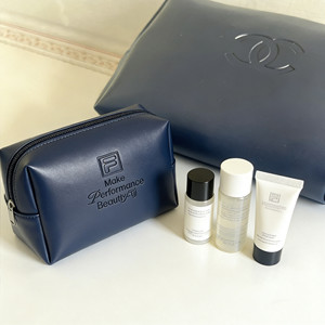 Bulk PU Leather Cosmetic <b>Storage</b> Bag, Waterproof Men's <b>Toiletry</b> Organizer with Zipper Closure for Travel & Business - Product Image 3