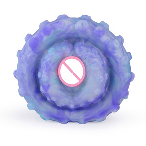 LK-7351 Tentacle Donut Fantasy Creature Silicone Male Stroker, Octopus Design, Single Channel, Strong Enveloping Sensation - Product Image 3