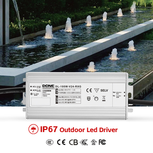 UL chứng nhận Dimmable dẫn lái xe 30W-600W 12V-48V cung cấp điện không thấm nước với DALI-1-10V tri-dim cho đèn lũ - Product Image 4