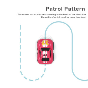 Cross-Biên Giới Phim Hoạt Hình Điều Khiển Từ Xa Theo Xe 2.4G Ma Thuật Tay Điều Khiển Trở Ngại Tránh Máy Kéo Âm Nhạc Bán Buôn Đồ Chơi Trẻ Em - Product Image 5