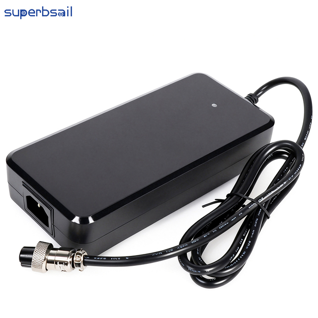 Superbsail OUXI GT 2000 Charger 54.6V 4.5A GX-16 for Electric Bicycle Part Repair Electric Bicycle Battery Charger Replacement