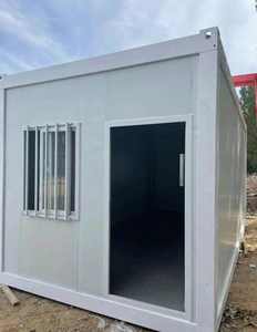 Petit cube antisismique et étanche préfabriqué maison modulaire conteneur maison d'habitation sécurisée station de vacances - Product Image 1