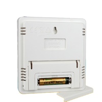 HTC-1 Salle Intérieure LCD Électronique Température Humidité Compteur Thermomètre Numérique Hygromètre Station Météo Réveil