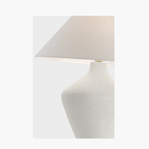 Vente d'usine, lampe de table en céramique texturée Wabi Sabi, lampe de table décorative pour salon, hôtel, chambre à coucher - Product Image 2