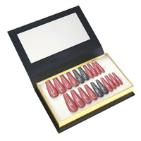 Boîte d'emballage d'huile de vernis à ongles en papier créatif biodégradable de qualité supérieure imprimé logo papier spécial