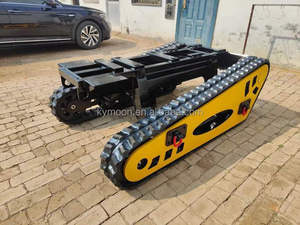 多機能<span class=keywords><strong>RC</strong></span>ラバートラック足回りロボットハイテクプラットフォームスマートロボットラバートラックシャーシタンクシャーシ - Product Image 2