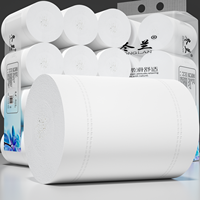 Papier toilette économique, fourni par l'usine, ultra-absorbant, résistant, pour le nettoyage quotidien