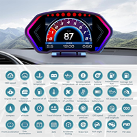 Auto diagnose tool GPS P3 Obd2-Messgerät Digitaler Tachometer und Head-up-Display-Scanner für Autos mit 1 Jahr Garantie