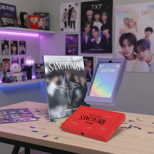 TomorrowxTogether (TXT) K-Pop Star Chapter SANCTUARY Regalo popular de ídolo coreano con libro de fotos electrónico para fanáticos - Product Image 3