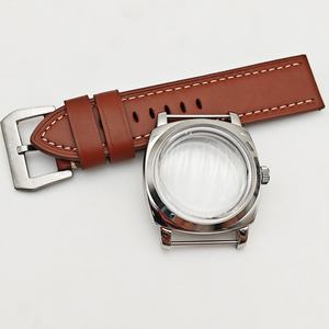 Montre personnalisée 47MM Boîtier en acier inoxydable Bracelet en cuir Montre pour homme Accessoire adapté au mouvement ETA6497/ST3600 - Product Image 6