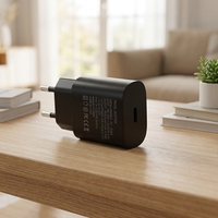 Chargeur mural USB Type-C HNT 25W EP-TA800 avec charge ultra-rapide et prises EU US UK pour Samsung Galaxy S25 S24 S23