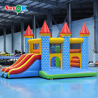 Château gonflable personnalisé de petite taille pour enfants