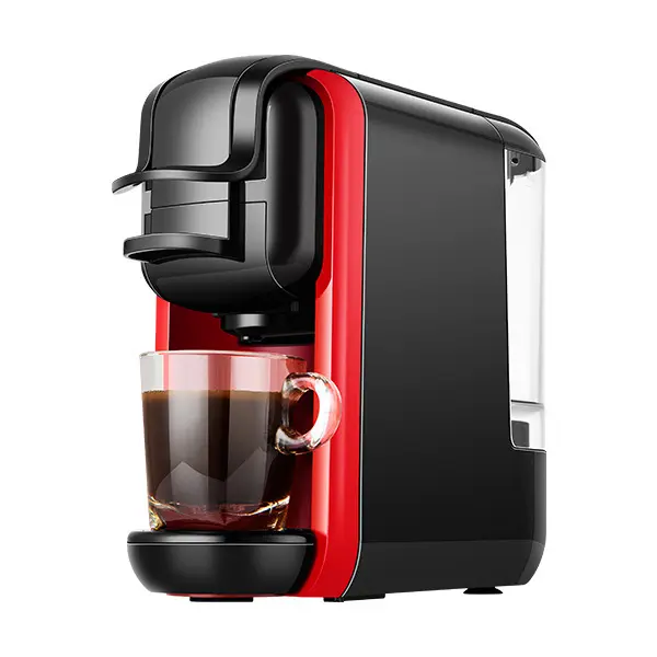 Tragbare schwarze Espresso Commercial Electric One Touch amerikanische Siphon Kapsel Kaffee maschine Maschine