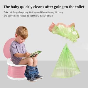 Nouveau produit : Siège de toilette pliable et extensible pour bébé, idéal pour les voyages, le camping et les situations d'urgence, en plastique pliable pour enfants - Product Image 3