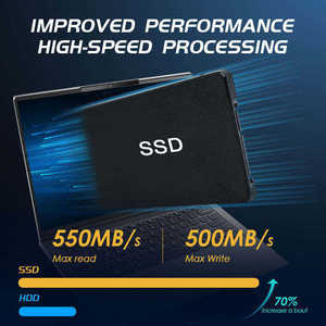 Unidad de Estado Sólido Externa de Alto Rendimiento y Alta Velocidad de 6 Gb/s y 2.5 Pulgadas, SATA 3.0, Unidad de Estado Sólido para Portátil - Product Image 3