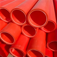 Tuyau de communication et d'alimentation horizontal sans excavation en PEHD DN200, stabilisé aux UV, résistant à la corrosion à haute température, 6m