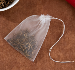 Bolsitas de Té Herbales Personalizadas de Grado Alimenticio, Bolsitas de Té de Nailon para Viaje, Bolsitas de Filtro de Té Desechables - Product Image 2