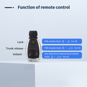 ระบบกุญแจอัจฉริยะ EASYGUARD PKE แบบ Passive Keyless Entry สำหรับรถเบนซ์ S W222 GLC X253 ที่มีปุ่มสตาร์ทแบบกดติดเครื่องจากโรงงานและระบบ Comfort Access - Product Image 3