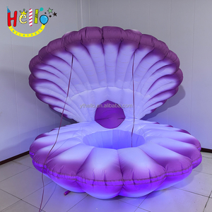 Concha Marina Inflable con Luz LED, Modelo de Concha Marina de Sirena - Product Image 2