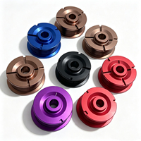 Pièces en aluminium usinées et tournées CNC de précision, composants mécaniques personnalisés en alliage d'aluminium 6061-T6
