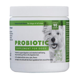 CGMP 천연 데일리 프로바이오틱 보충제 강아지 소프트 츄, 소화 지원 및 장 건강 관리 보충제, 글리세린 및 카놀라 오일 함유 - Product Image 6