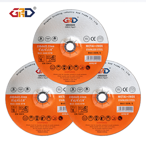 Disque <span class=keywords><strong>de</strong></span> meulage à angle haute dureté 230*6*22.23mm, en aluminium dépressé, liant résine, 80m/s, disque extra fin T27, ébavurage, polissage - Product Image 3