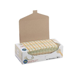 Multifunctional Thickened Boxed Disposable Non Woven Kitchen Cleaning Cloth <b>Tablecloth</b> <b>Square</b> Lattice Pattern 42x30cm 30 Pieces - Product Image 5