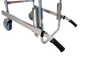 เก้าอี้พับฉุกเฉินแบบพกพา ทำจากอลูมิเนียมอัลลอยด์ ปรับระดับได้ ใช้สำหรับขนย้ายผู้ป่วย  ใช้แรงคน  ลดราคาจากโรงงาน - Product Image 4