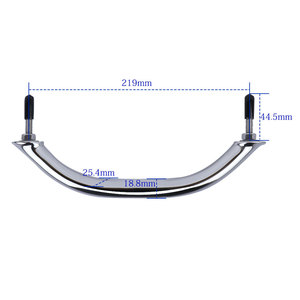 Poignée de bateau en acier inoxydable 304, 219mm, matériel marin pour le remplacement de la porte de bateau - Product Image 1