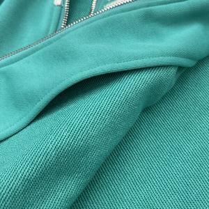 Sweat à capuche streetwear personnalisé triple fermeture éclair pour homme, épais, brodé, doublé satin, en coton, épaules tombantes, coupe oversize - Product Image 5