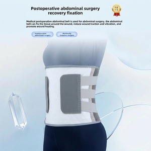 Ceinture abdominale de qualité médicale - Ceinture de récupération post-partum en coton respirant avec compression réglable - Product Image 2
