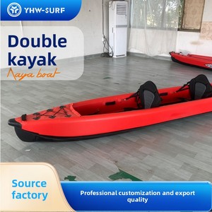 Kayak Inflable Doble para <span class=keywords><strong>Pesca</strong></span> y Recreación al Aire Libre, con Bomba <span class=keywords><strong>de</strong></span> Aire y Remos, Esencial para Aventuras - Product Image 4