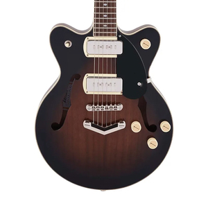 <span class=keywords><strong>Guitare</strong></span> électrique semi-creuse P90 Pickups Center Block <span class=keywords><strong>Junior</strong></span> Laurel Fingerboard Brownstone - Product Image 2