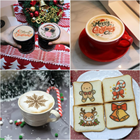 EVEBOT mesin cetak kopi Latte, Printer makanan Digital cetak kue bir cokelat Cappuccino Selfie minuman 3D foto tinta dapat dimakan