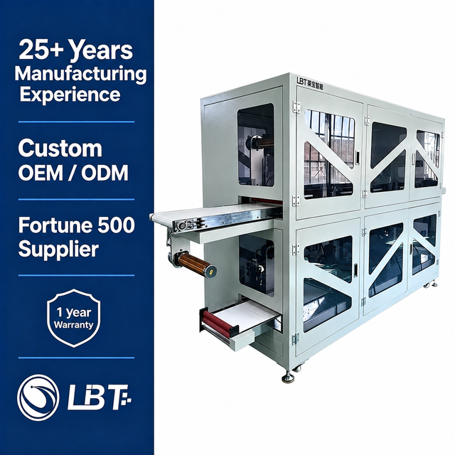 Automatic Industrial Surface Wiping & Cleaning Machine for PCB, LCD, Glass Panels Dust Removal with Conveyor System