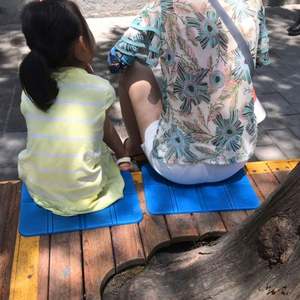 Foldable Foam Outdoor Seat Cushion, Portable Camping and Picnic Mat, Lightweight Moisture Proof <b>Pad</b> for Travel and Hiking - Product Image 3