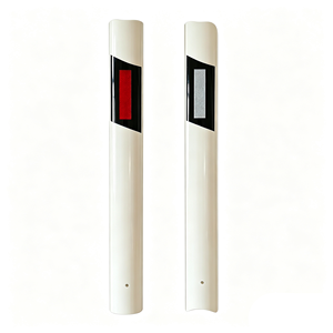 แผ่นสะท้อนแสงแบบยืดหยุ่น PVC สำหรับเสาจราจรข้างทาง - Product Image 1