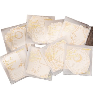10/Pack Cartes d'illustration <span class=keywords><strong>de</strong></span> peinture Alien Fire estampillées Daytime Wanderer Series - Product Image 1