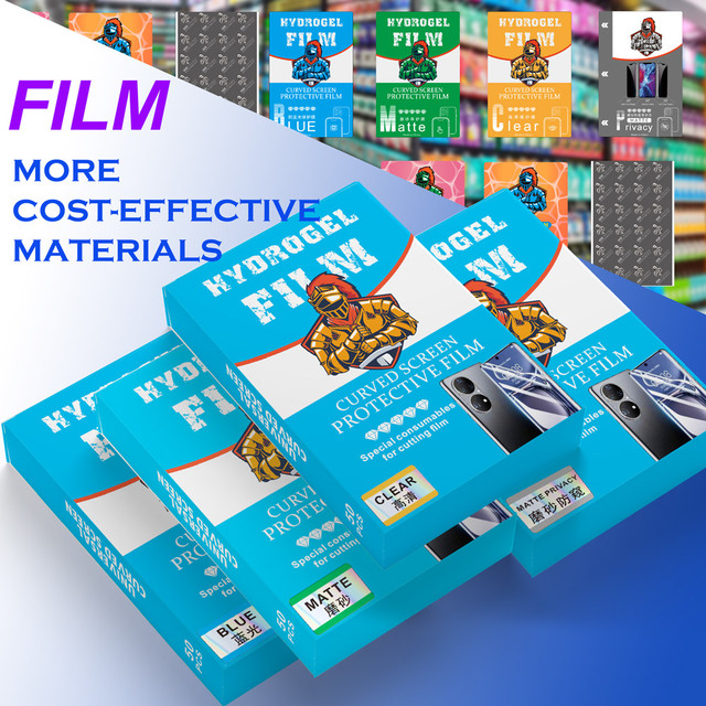 3D TPU Hydrogel Film Sheet Sticker Mobile Phone Smart Watch Screen Protector Soft Anti-Fingerprint Self-Repair High Transparent