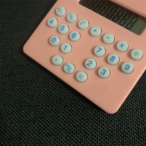 Miniature Pocket Calculator <b>Square</b> A-45 <b>Battery</b> Powered Student Learning Exam Use ABS Material Black Color - Product Image 4