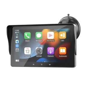 JMC Portable Android Auto Carplay Portable Wireless Android Auto Carplay 2.5 D Touch Screen Car Radio 7 Inch Universal Linux