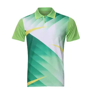 2023 süper promosyon gömlek toptan süblimasyon baskı spor gömlek erkek Golf Polo gömlekler